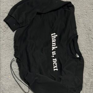 Black Thank U, Next Sweatshirt